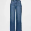 Jeans cropped a vita bassa, ultra morbidi e dal taglio rilassato