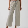 Jeans cropped larghi in stile anni '90 a vita bassa