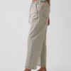 Jeans cropped larghi in stile anni '90 a vita bassa