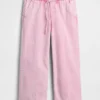Jeans cropped larghi in stile anni '90 a vita bassa