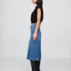 Jeans culotte a vita alta