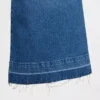 Jeans culotte a vita alta