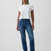 Jeans Curvy a vita alta, slim e dritto in stile anni '90