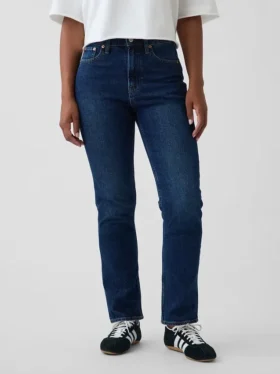Jeans Curvy a vita alta, slim e dritto in stile anni ’90