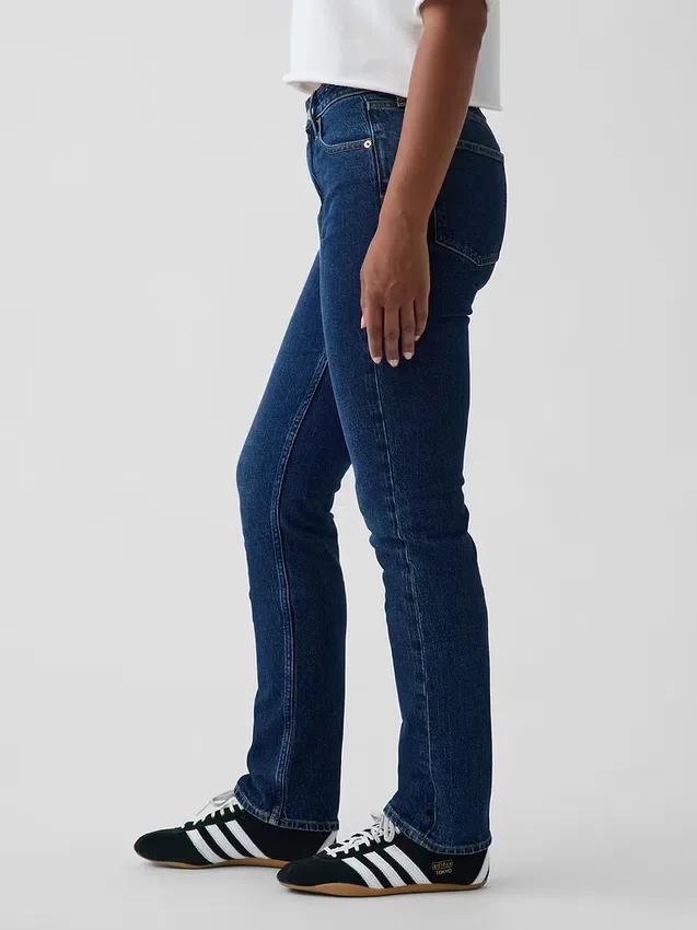 Jeans Curvy a vita alta, slim e dritto in stile anni '90