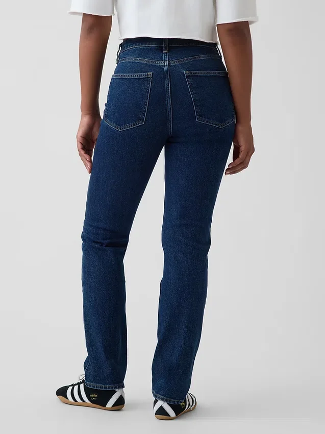 Jeans Curvy a vita alta, slim e dritto in stile anni '90
