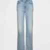 Jeans Curvy a vita alta, slim e dritto in stile anni '90