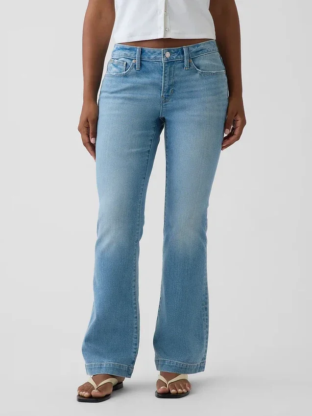 Jeans Curvy a vita bassa, lunghi e slim