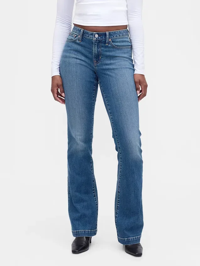 Jeans Curvy a vita bassa, lunghi e slim