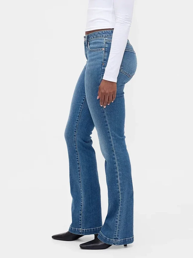 Jeans Curvy a vita bassa, lunghi e slim