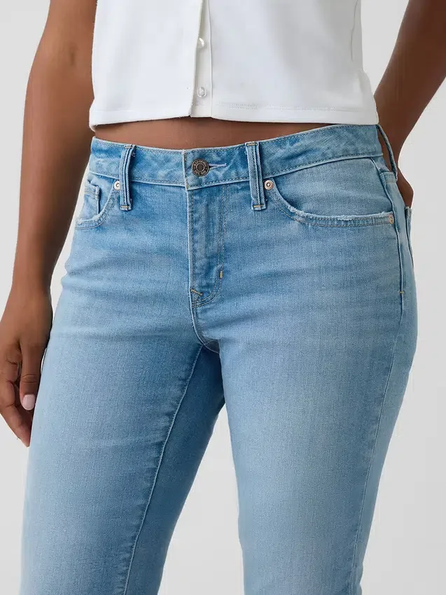 Jeans Curvy a vita bassa, lunghi e slim
