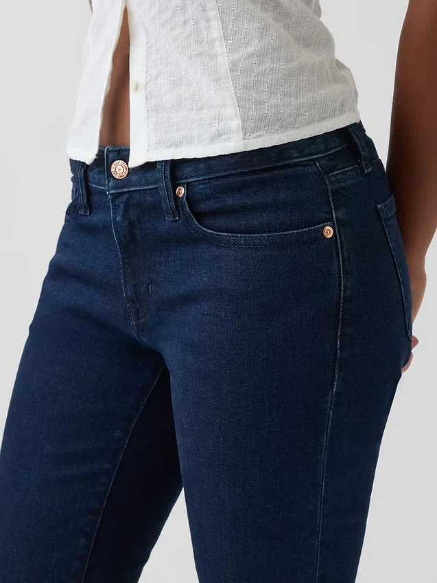 Jeans Curvy a vita bassa, lunghi e slim