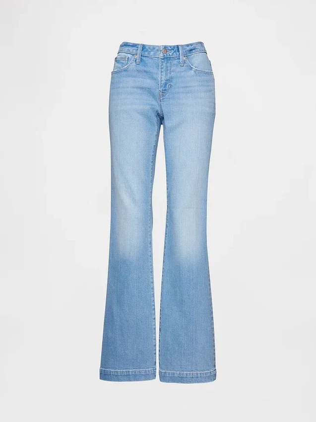 Jeans Curvy a vita bassa, lunghi e slim