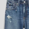 Jeans da bambino a vita bassa, gamba larga