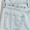 Jeans da bambino a vita bassa, gamba larga