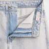 Jeans da bambino a vita bassa, gamba larga