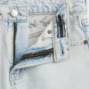 Jeans da bambino a vita bassa, gamba larga
