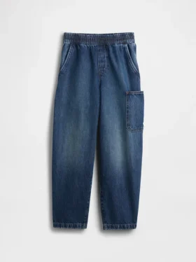 Jeans da bambino “Carpenter” in tessuto spazzolato