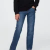 Jeans da bambino dal taglio dritto e morbido