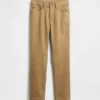 Jeans da bambino dal taglio dritto e morbido