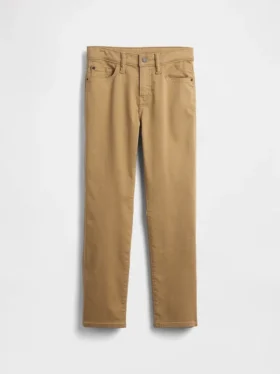 Jeans da bambino dal taglio dritto e morbido