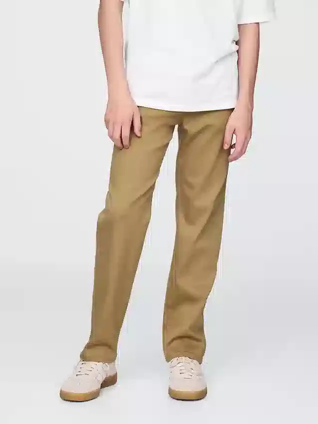 Jeans da bambino dal taglio dritto e morbido