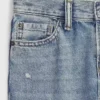 Jeans da bambino dal taglio dritto e morbido