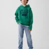 Jeans da bambino dal taglio dritto e morbido