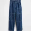 Jeans da bambino larghi stile carpentiere