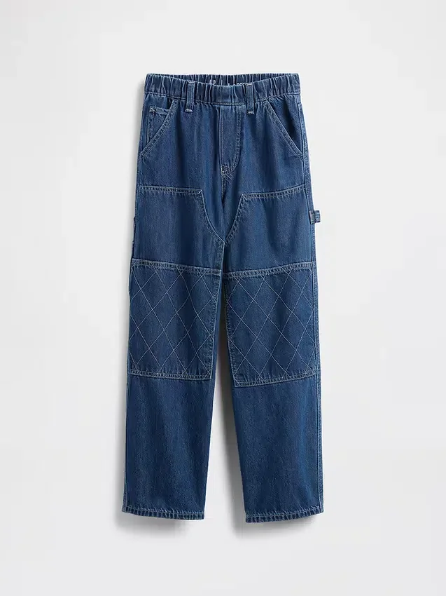 Jeans da bambino larghi stile carpentiere
