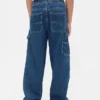 Jeans da bambino larghi stile carpentiere