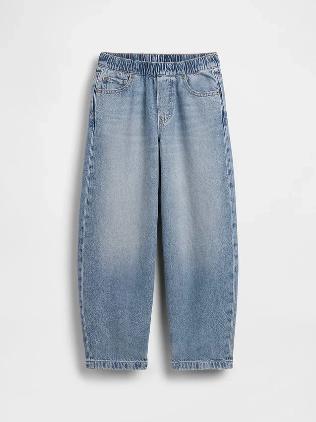 Jeans da bambino ultrasoft, larghi e affusolati