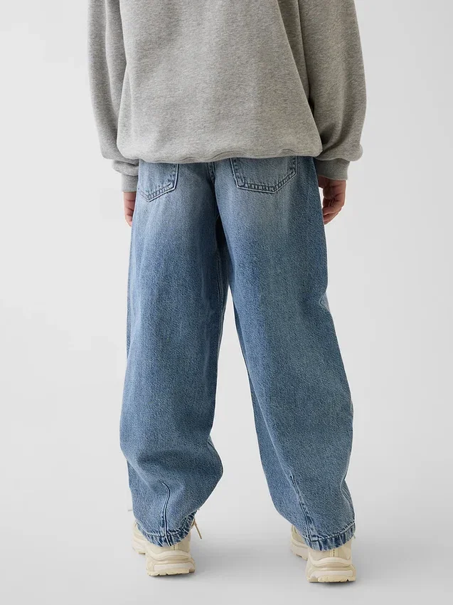 Jeans da bambino ultrasoft, larghi e affusolati