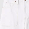 Jeans da carpentiere a vita alta e gamba larga