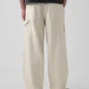 Jeans da carpentiere extra larghi con doppio rinforzo sulle ginocchia