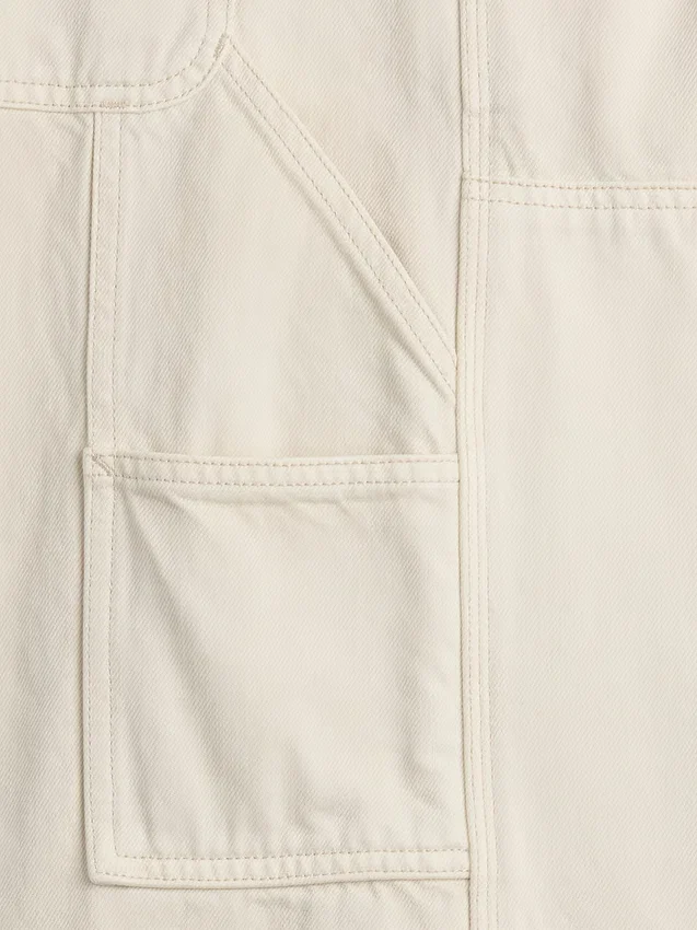Jeans da carpentiere extra larghi con doppio rinforzo sulle ginocchia