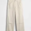 Jeans da carpentiere extra larghi con doppio rinforzo sulle ginocchia