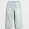 Jeans da carpentiere larghi a vita elastica per neonato & bebè