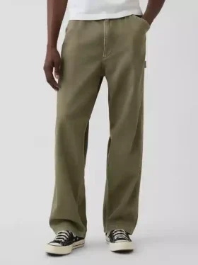 Jeans da carpentiere larghi e morbidissimi