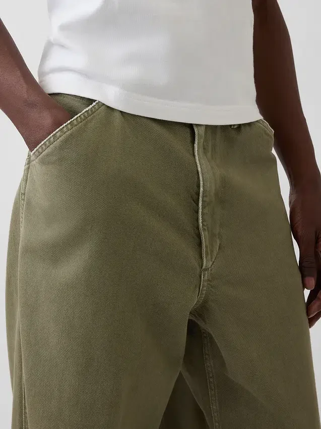 Jeans da carpentiere larghi e morbidissimi