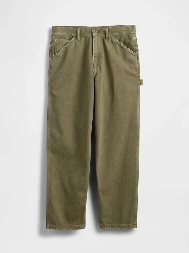 Jeans da carpentiere larghi e morbidissimi
