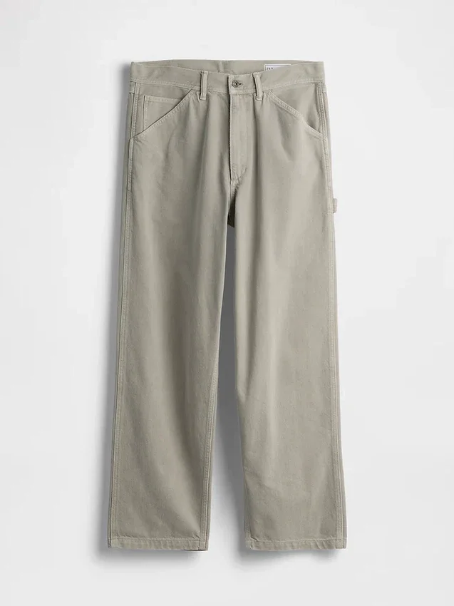 Jeans da carpentiere larghi e morbidissimi