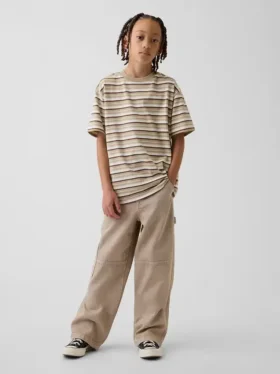 Jeans da carpentiere larghi per bambini
