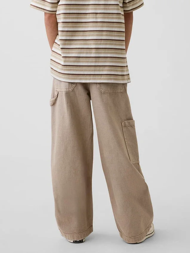 Jeans da carpentiere larghi per bambini