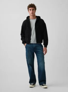 Jeans da carpentiere larghi stile anni ’90