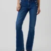 Jeans da marinaio a vita bassa, lunghi e slim