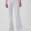 Jeans da marinaio a vita bassa, lunghi e slim