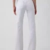 Jeans da marinaio a vita bassa, lunghi e slim