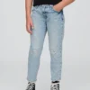 Jeans da ragazza a vita media