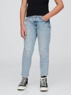Jeans da ragazza a vita media